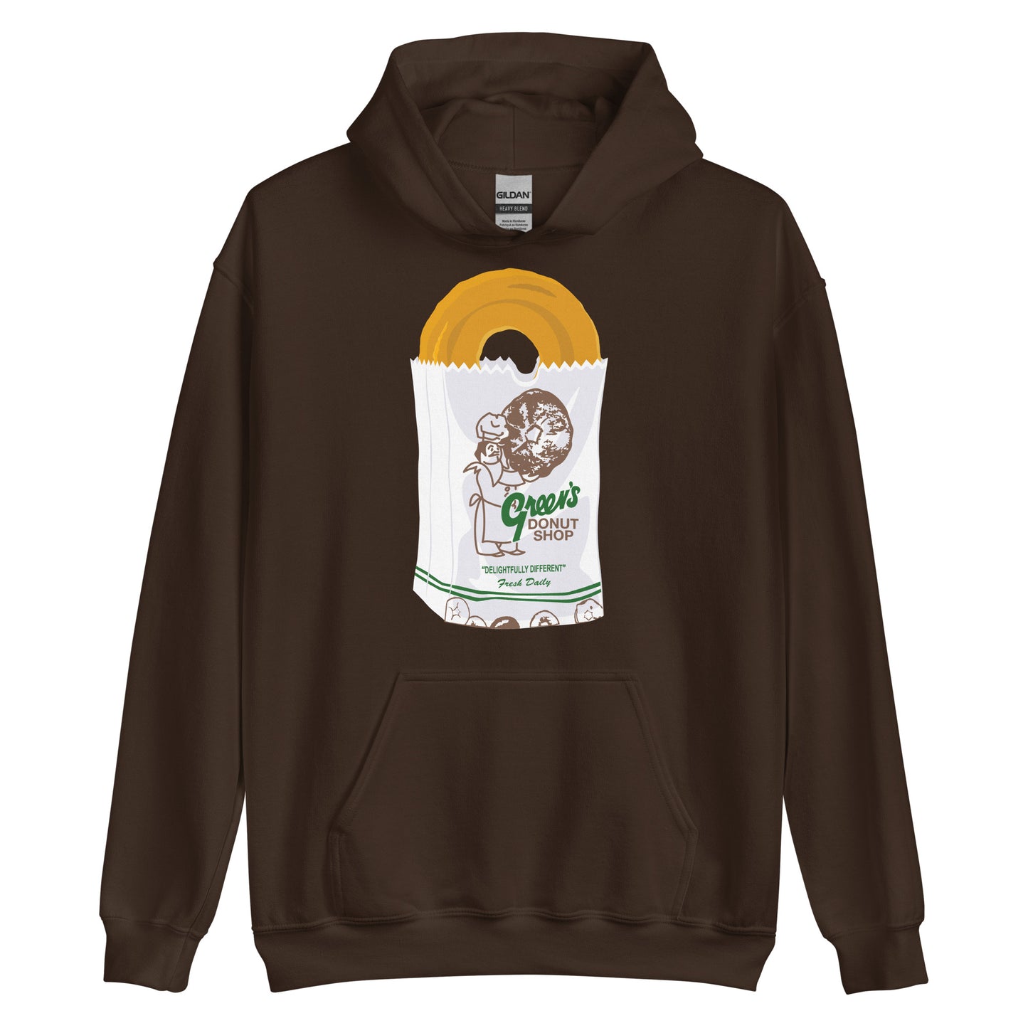 Green's Donuts-Large Logo Hoodie